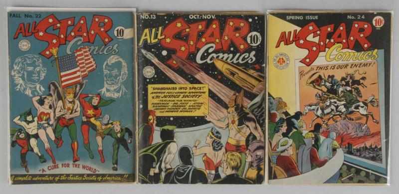 Appraisal: Lot of s All Star Comics Description This lot includes