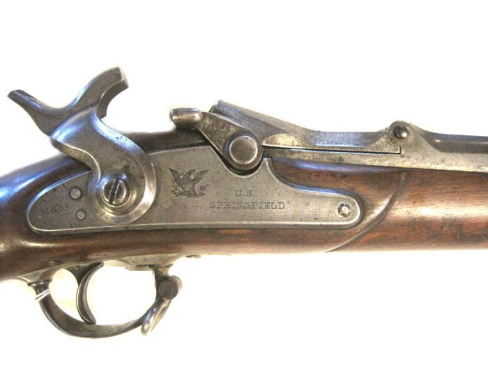 Appraisal: U S SPRINGFIELD TRAPDOOR RIFLE - caliber barrel walnut stock