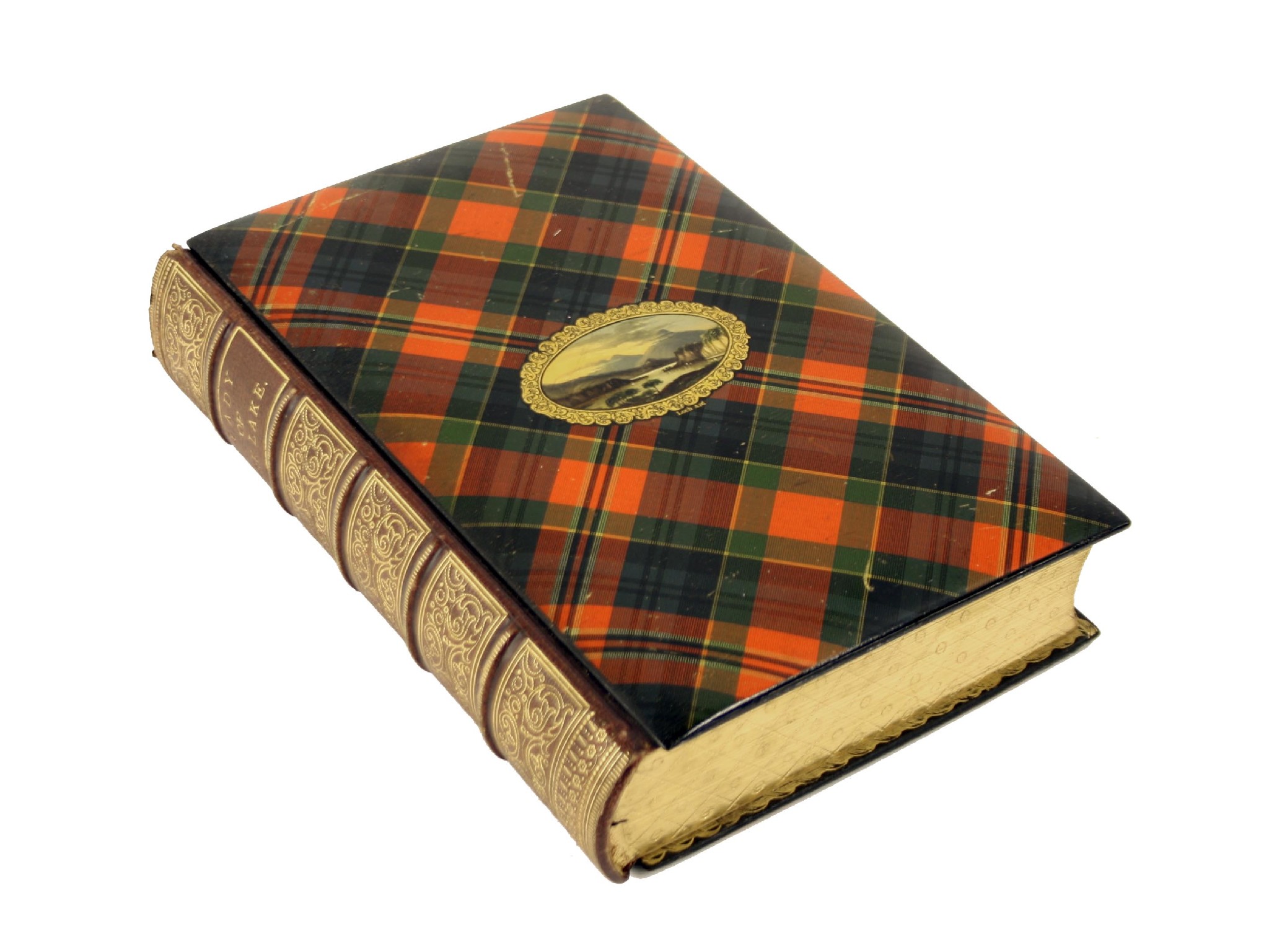 Appraisal: Tartan ware book - Sir Walter Scott Bart Lady of