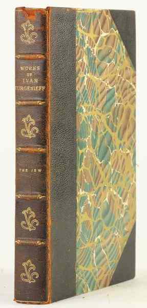 Appraisal: Works of Ivan Turgenieff New York Charles Scribner's Sons volumes