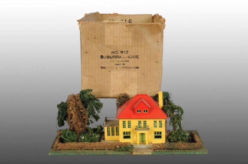 Appraisal: Tin Lionel Villa in OB Description Includes original box Also