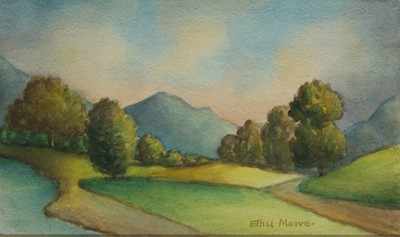 Appraisal: Ethel Moore American th Century Burlington Vermont Watercolor and graphite