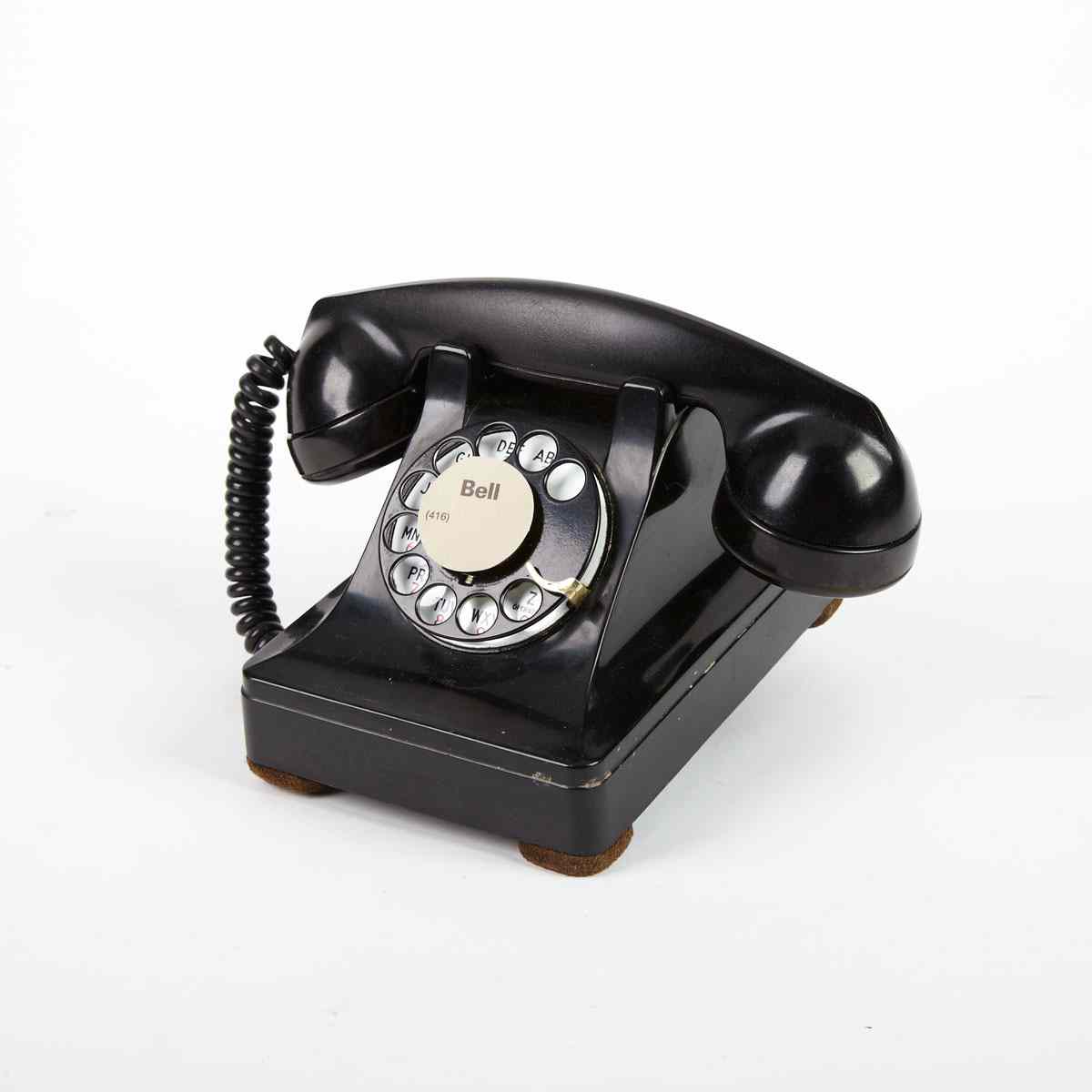 Appraisal: Northern Electric Rotary Dial Desk Telephone c model with F