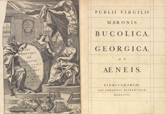 Appraisal: VERGILIUS MARO PUBLIUS Bucolica Georgica et Aeneis Engraved additional title