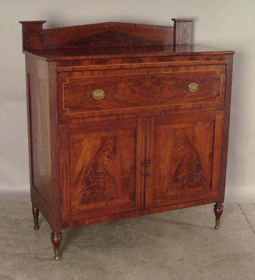 Appraisal: Late Federal mahogany server ca h w