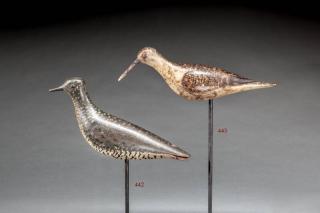 Appraisal: Yellowlegs Morton Family Nantucket MAc A shorebird with a three-piece