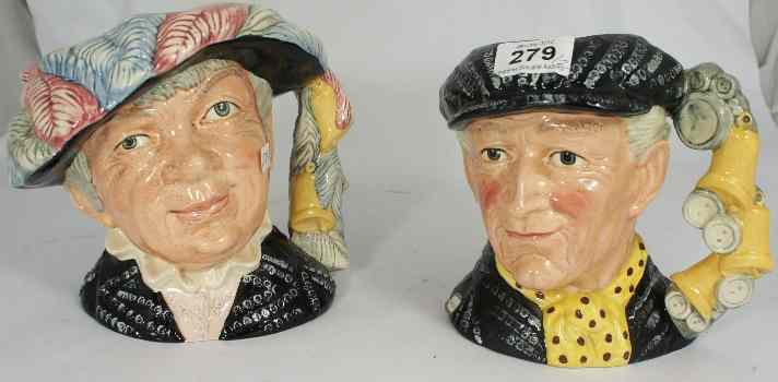 Appraisal: Royal Doulton Large Size Character Jugs Pearly King D and