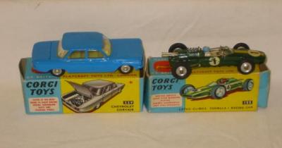 Appraisal: Lotus Climax Formula Racing Car Chevrolet Corvair mid-blue boxed G-E