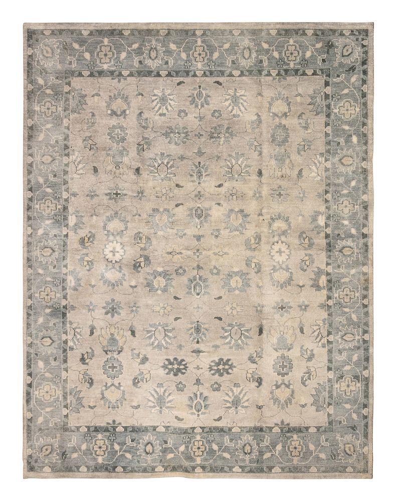 Appraisal: An Oushak Wool Rug An Oushak Wool Rug th Century