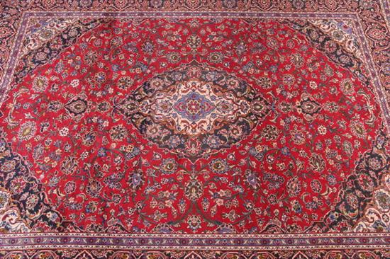 Appraisal: Mashad Rug ft in x ft in