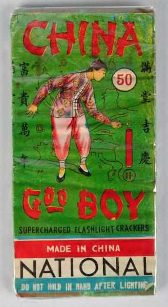 Appraisal: China Goo Boy -Pack - Firecrackers Class National importer Great