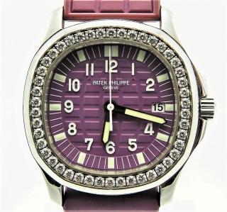 Appraisal: Patek Philippe Lady's Diamond Set Aquanaut Watch SWITZERLAND POST A