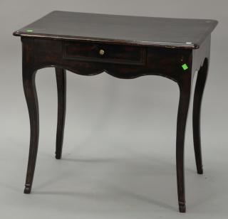 Appraisal: Louis XV writing table with faux tortoise shell finish with