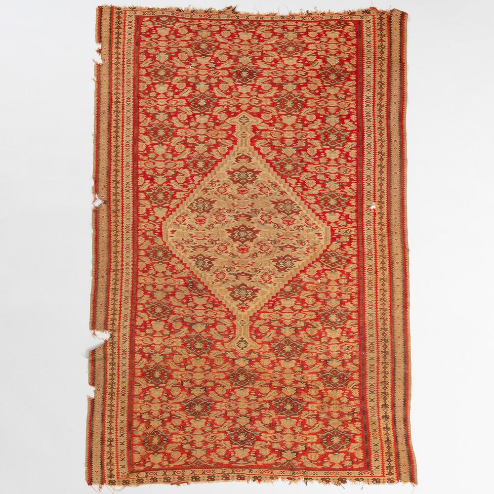 Appraisal: Bessarabian Flatweave Rug ft x ft in European Works of