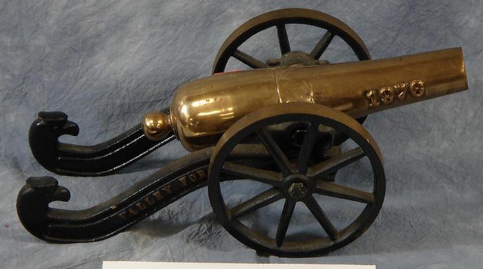 Appraisal: Brass bbld bi-centennial canon - Valley Forge Estimate -