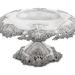 Appraisal: A Tiffany and Co Silver Tazza New York NY First