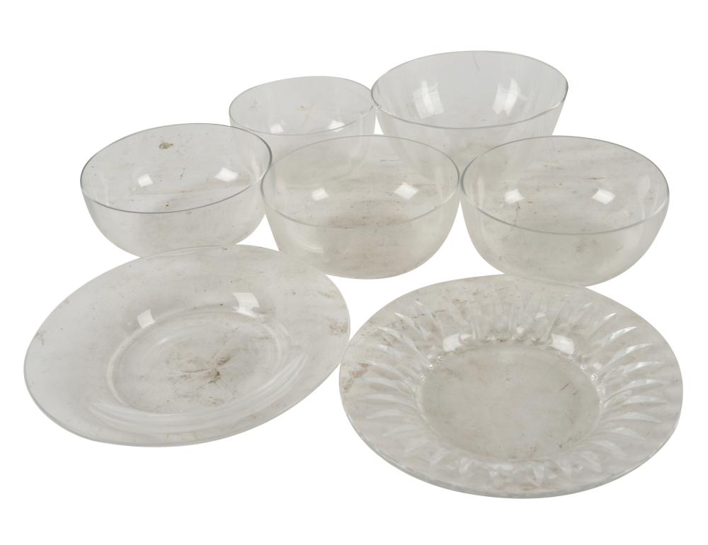 Appraisal: GROUP OF BACCARAT CRYSTAL BOWLSmarked comprising two inches diameter eight