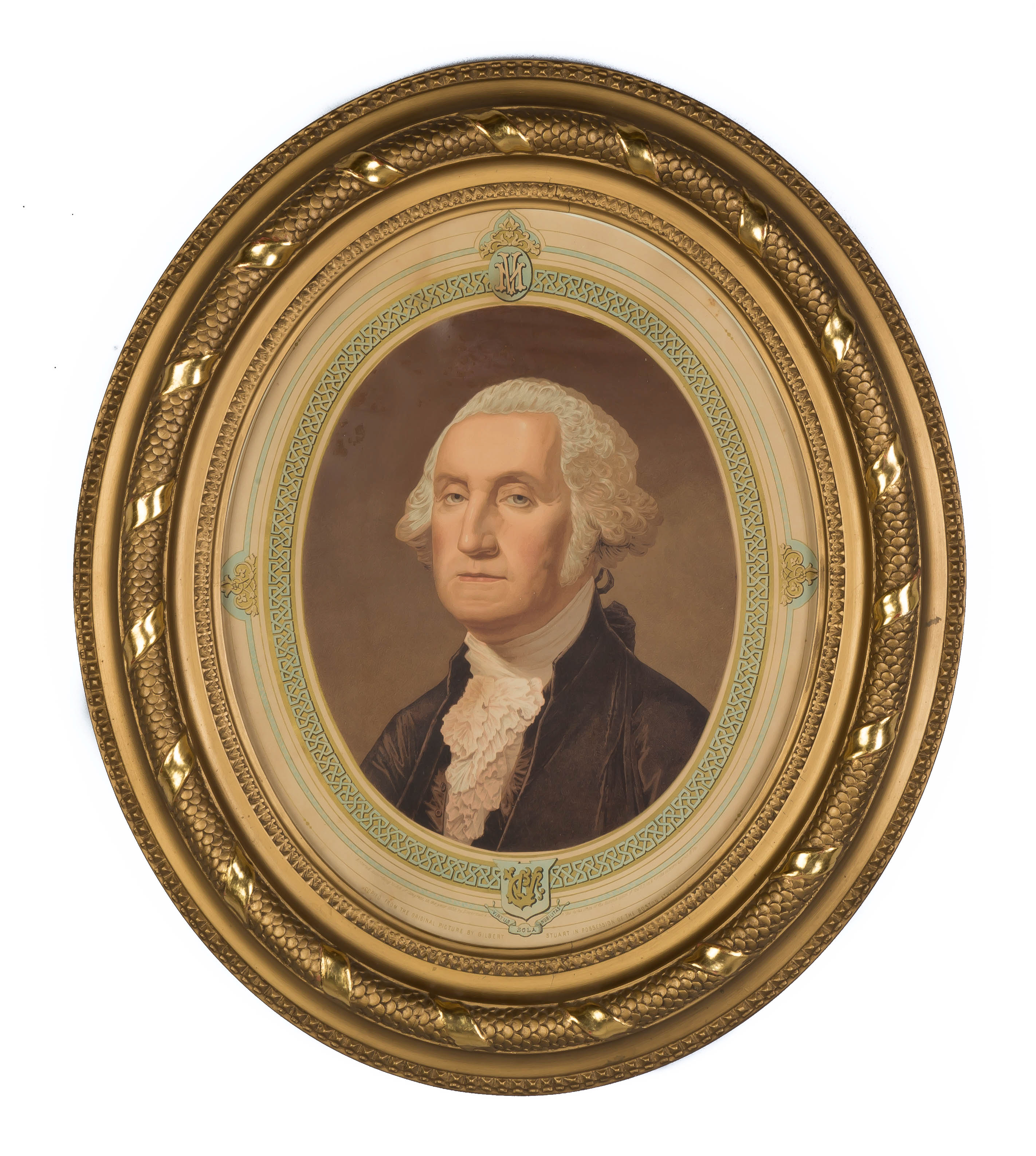 Appraisal: George Washington Print After Gilbert Stuart th century