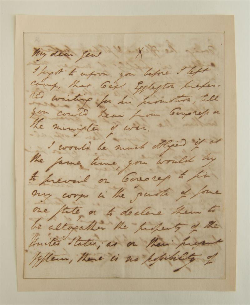 Appraisal: HENRY LEE LETTER TO GENERAL GREENE MARCH Estimate -