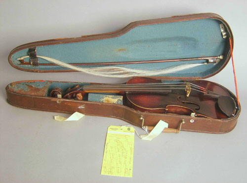 Appraisal: Italian violin stamped Testore Milano