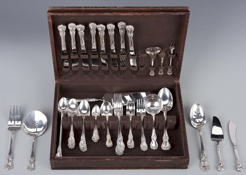 Appraisal: Towle Old Master Flatware pcs Towle sterling silver flatware set