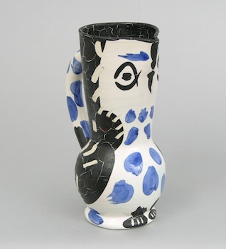 Appraisal: Pablo Picasso Spanish - Edition Picasso Madoura ceramic vessel glazed