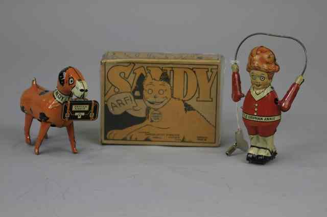 Appraisal: ORPHAN ANNIE AND SANDY Louis Marx includes box for Sandy