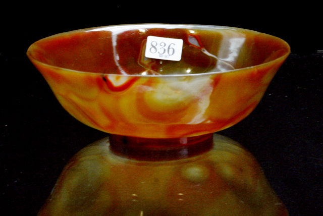 Appraisal: An agate bowl