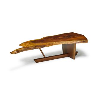 Appraisal: GEORGE NAKASHIMA Minguren II coffee table GEORGE NAKASHIMA - NAKASHIMA