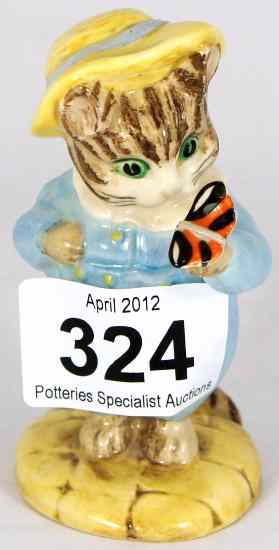 Appraisal: Royal Albert Beatrix Potter Figure Tom Kitten and Butterfly BP