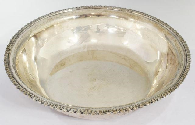 Appraisal: Sterling silver centerpiece bowl Sanborns Mexico th c no small