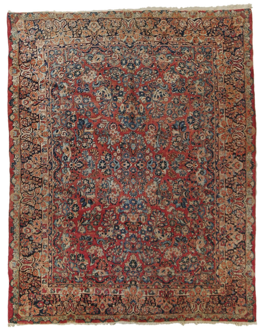 Appraisal: SAROUK ROOM SIZE ORIENTAL RUG First half of the th