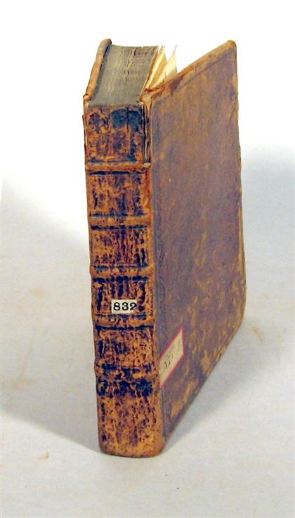 Appraisal: vol Tennent Gilbert Twenty Three Sermons Upon the Chief End