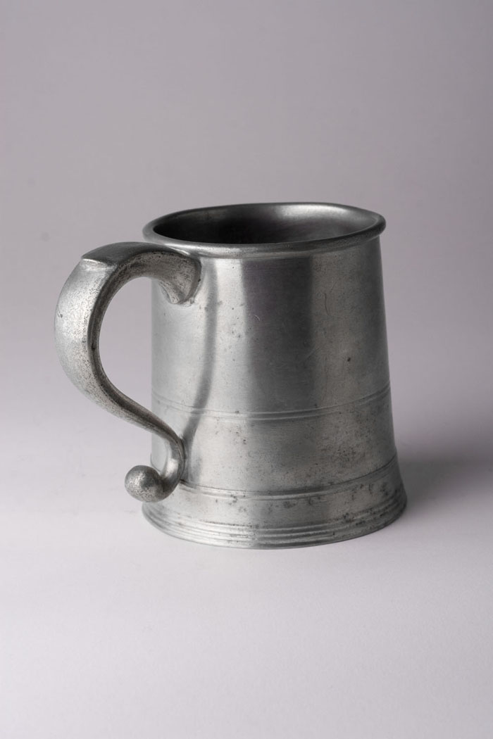 Appraisal: PEWTER MUG THOMAS D BOARDMAN - AND LUCIUS HART -