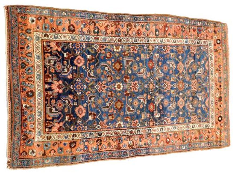 Appraisal: RUG Antique Persian Kurd Hamadan ' x ' wool on