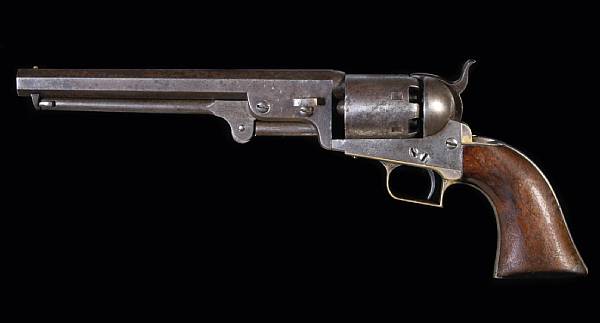 Appraisal: A rare U S -marked Colt st Model Navy 'squareback'