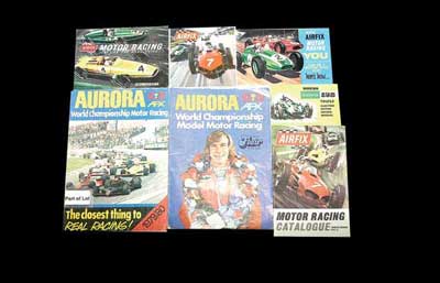 Appraisal: Airfix Wrenn and other Slot Car Racing Catalogues - Airfix