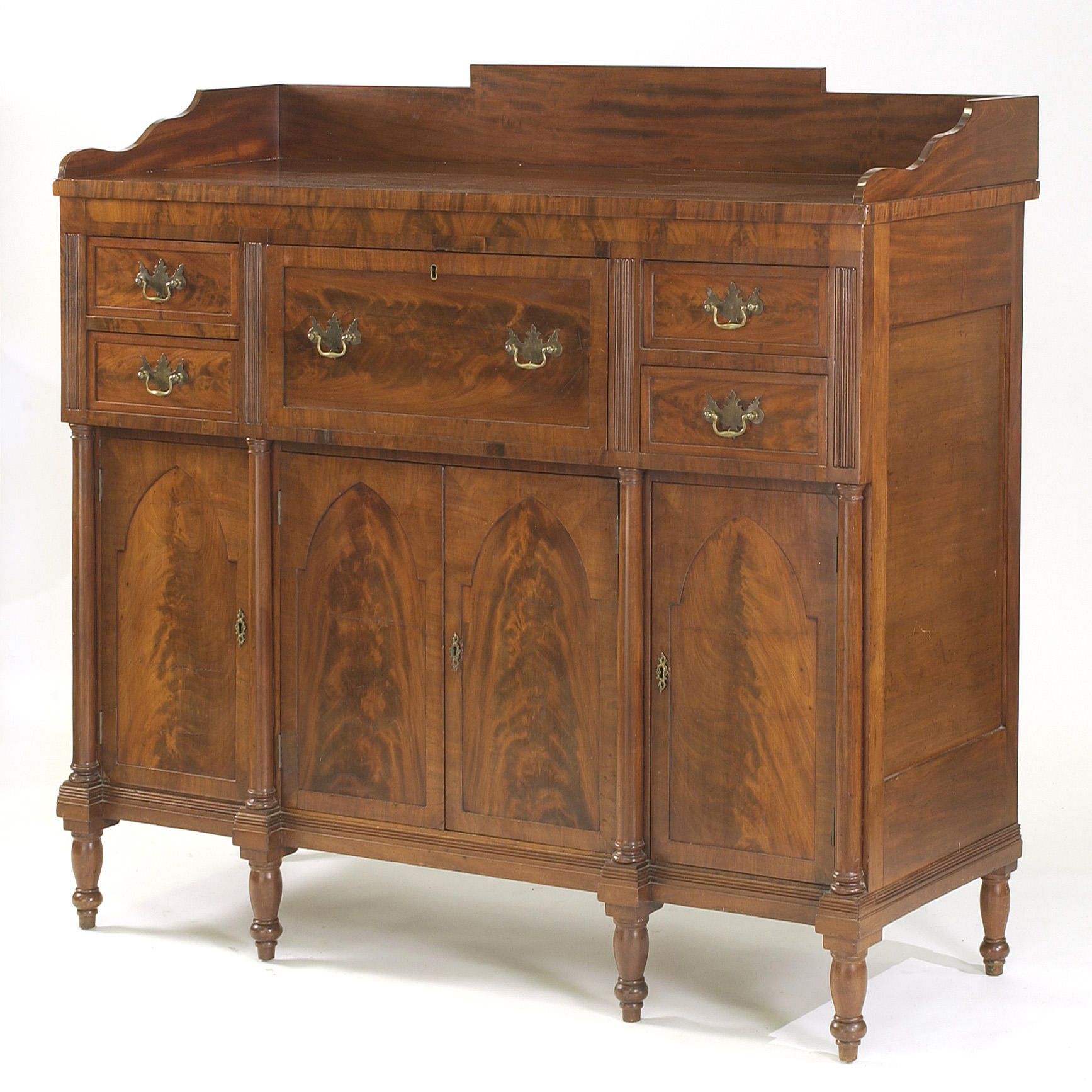 Appraisal: ANTIQUE AMERICAN FEDERAL SIDEBOARD Mid-Atlantic Coastal Region Probably Virginia Circa