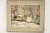 Appraisal: OOB - 'The First Snow' by Richard G Sigafoos signed