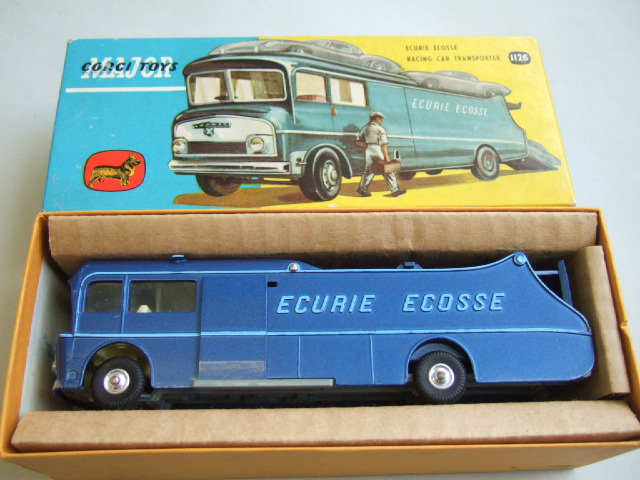 Appraisal: A Corgi major toys Ecurie Ecosse racing car transporter boxed