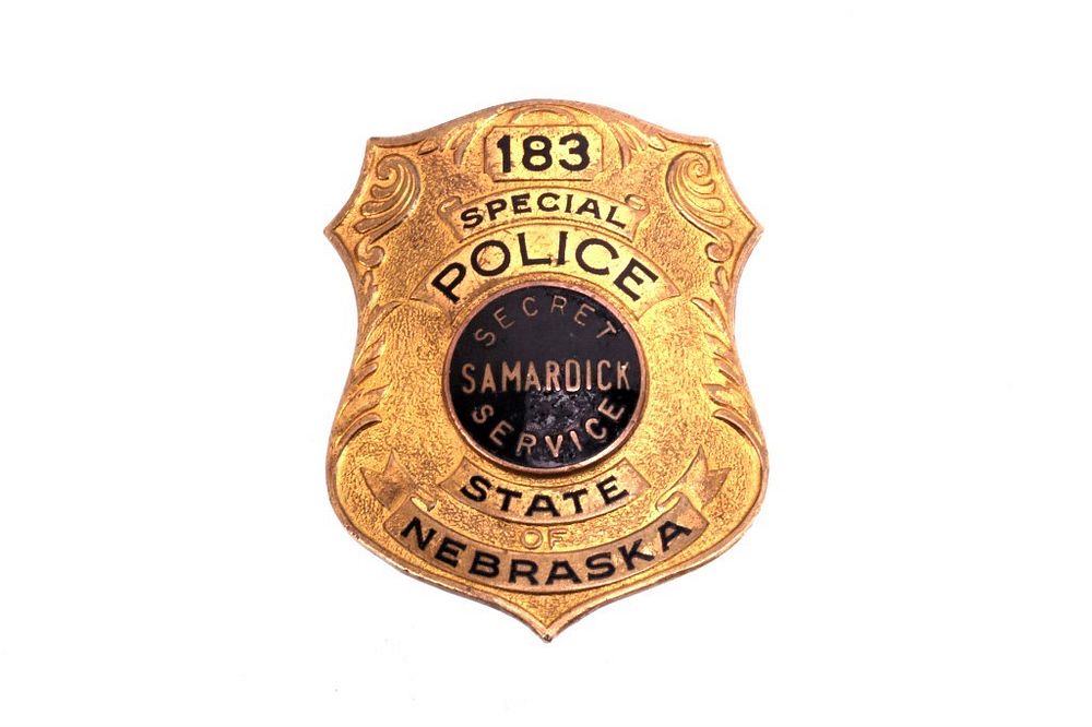 Appraisal: Omaha's Untouchable Raiding Bob Service Badge Featured in this lot