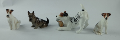 Appraisal: Royal Doulton collection of small dogs including character dog with