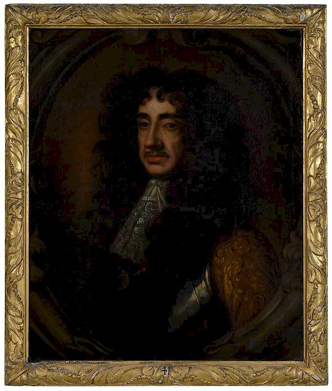 Appraisal: Attributed to Mary Beale British Portrait of King Charles II