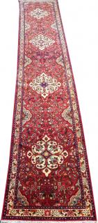 Appraisal: PERSIAN HAMADAN WOOL RUNNER PERSIAN HAMADAN WOOL RUNNER - '