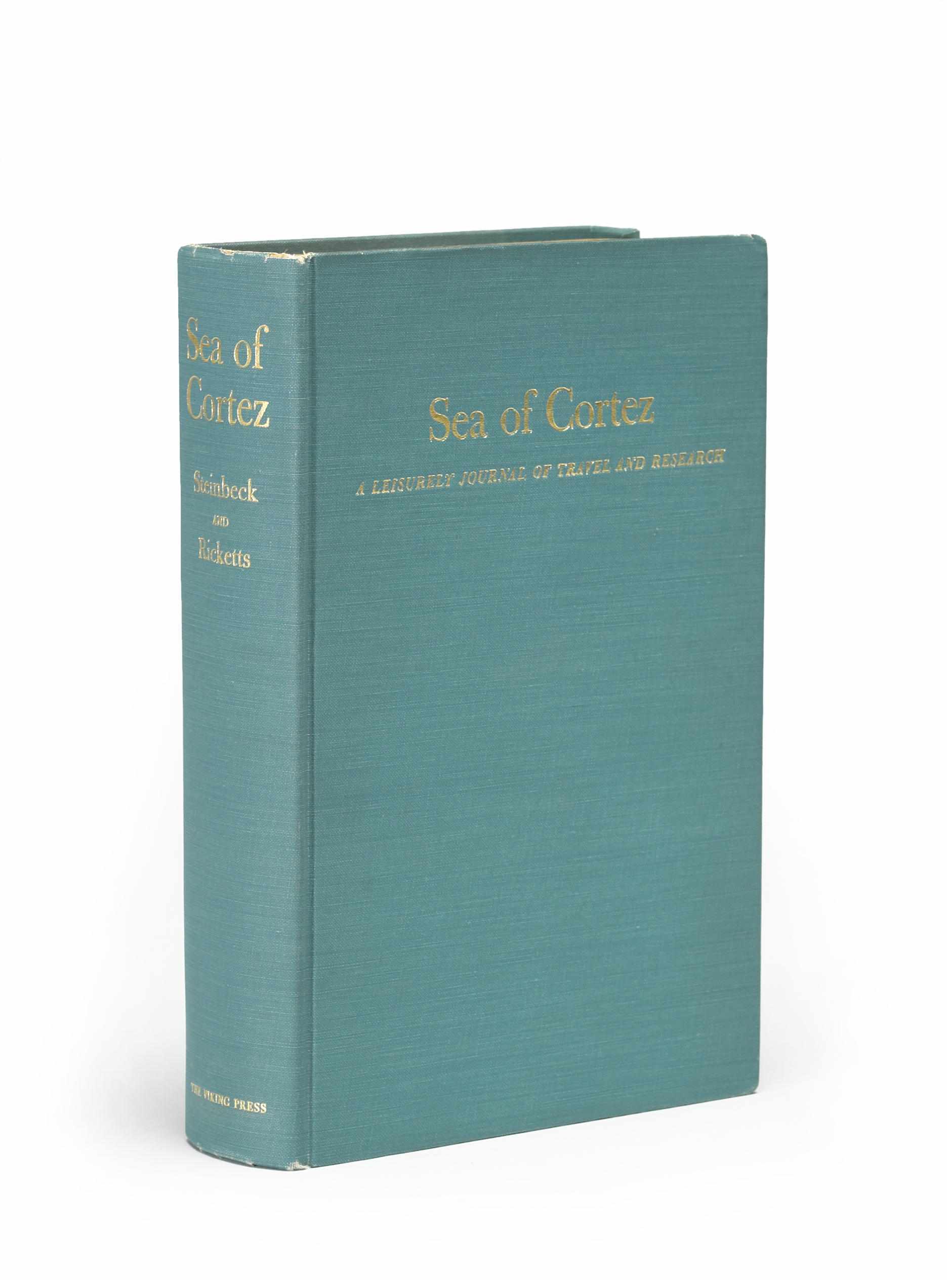 Appraisal: STEINBECK JOHN EDWARD F RICKETTS Sea of Cortez New York