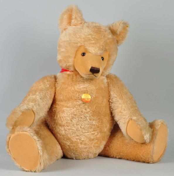 Appraisal: Large German Steiff Studio Teddy Bear Description Button and tag