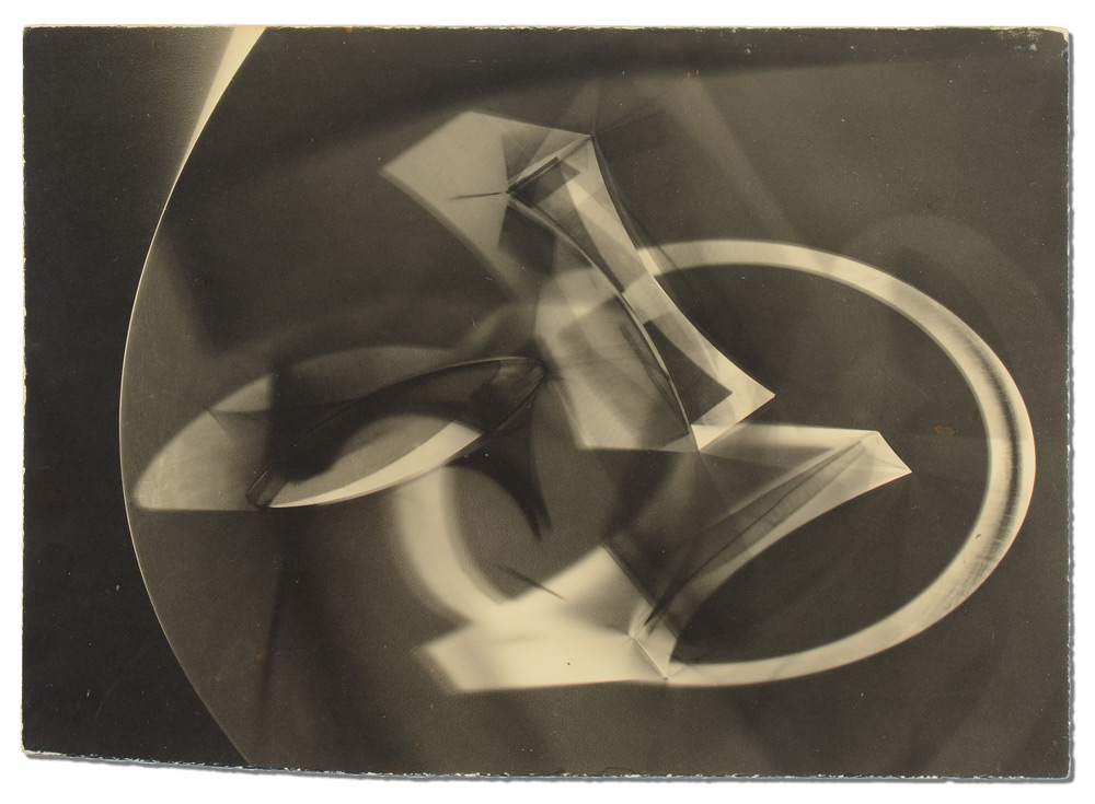 Appraisal: CORPRON Carlotta American - Photogram with Glass Prisms signed and