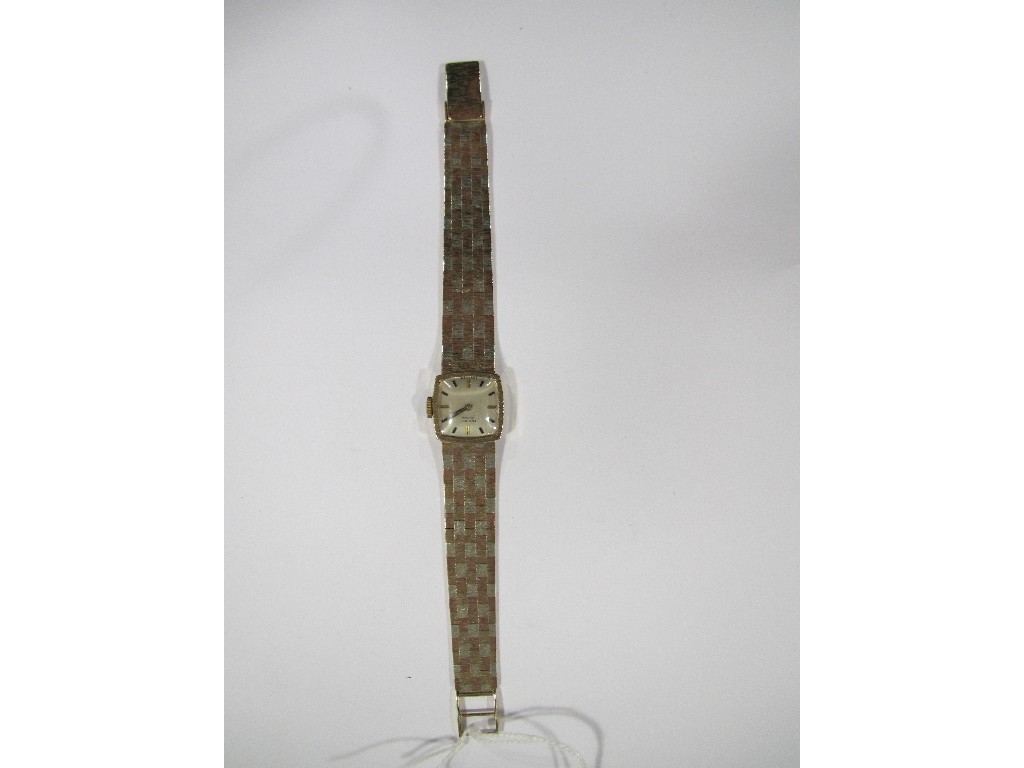 Appraisal: Ladies ct gold cased Record De Luxe wrist watch with