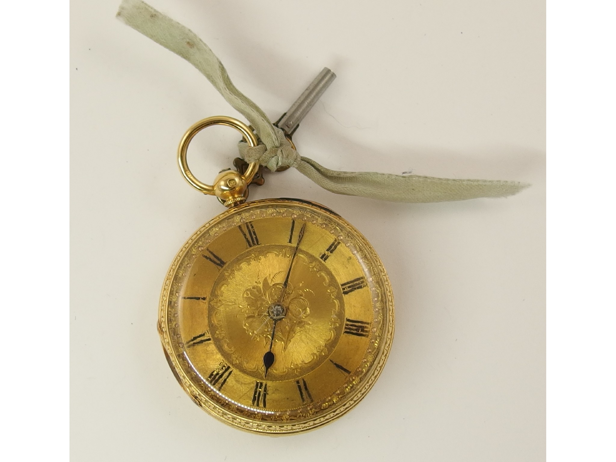 Appraisal: An ct gold pocket watch by Charles Gregor of Perth