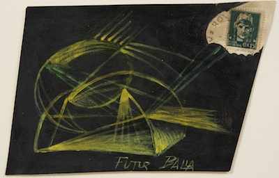 Appraisal: Giacomo Balla Italian - Tempra gouache colored pencil and graphite